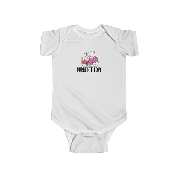 Affectionate Purrfect Love Infant Onesie