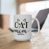 Camouflage Kitty Cat Mom Coffee Mug