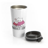 Affectionate Purrfect Love Travel Coffee Mug