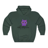 Pretty Purple Kitty Whispurrer Hoodie