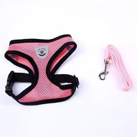 Adjustable Mesh Harness Walking Vest for Cats