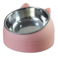 Stainless Steel Non Slip Cat Water/ Food Bowls 200/400ML